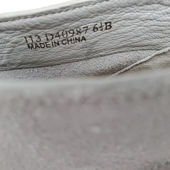 COLE HAAN- Suede Wedge Booties- Women's- Size 6.5B - Picture 11 of 13